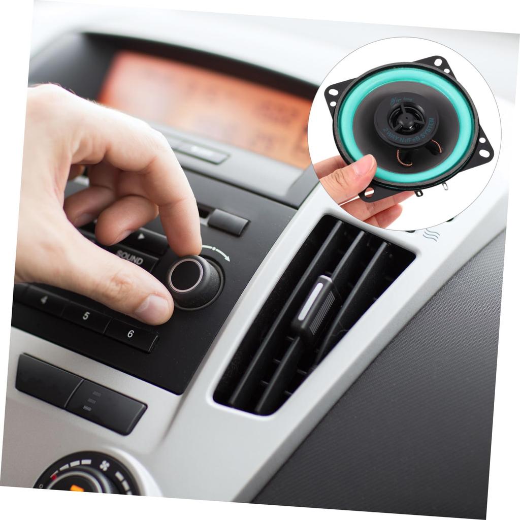 Mipcase Bilspeakare Bilspeakare Trådlös Enkel Din Bilstereo Högtalare Auto Högtalare Full