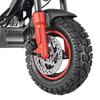 TWOFISH V4Max Offroad Elektro-Scooter 55 km/h Höchstgeschwindigkeit 75KM Maximale Reichweite 800W Motor 52V23AH Batterie 11 Zoll Reifen E-Scooter