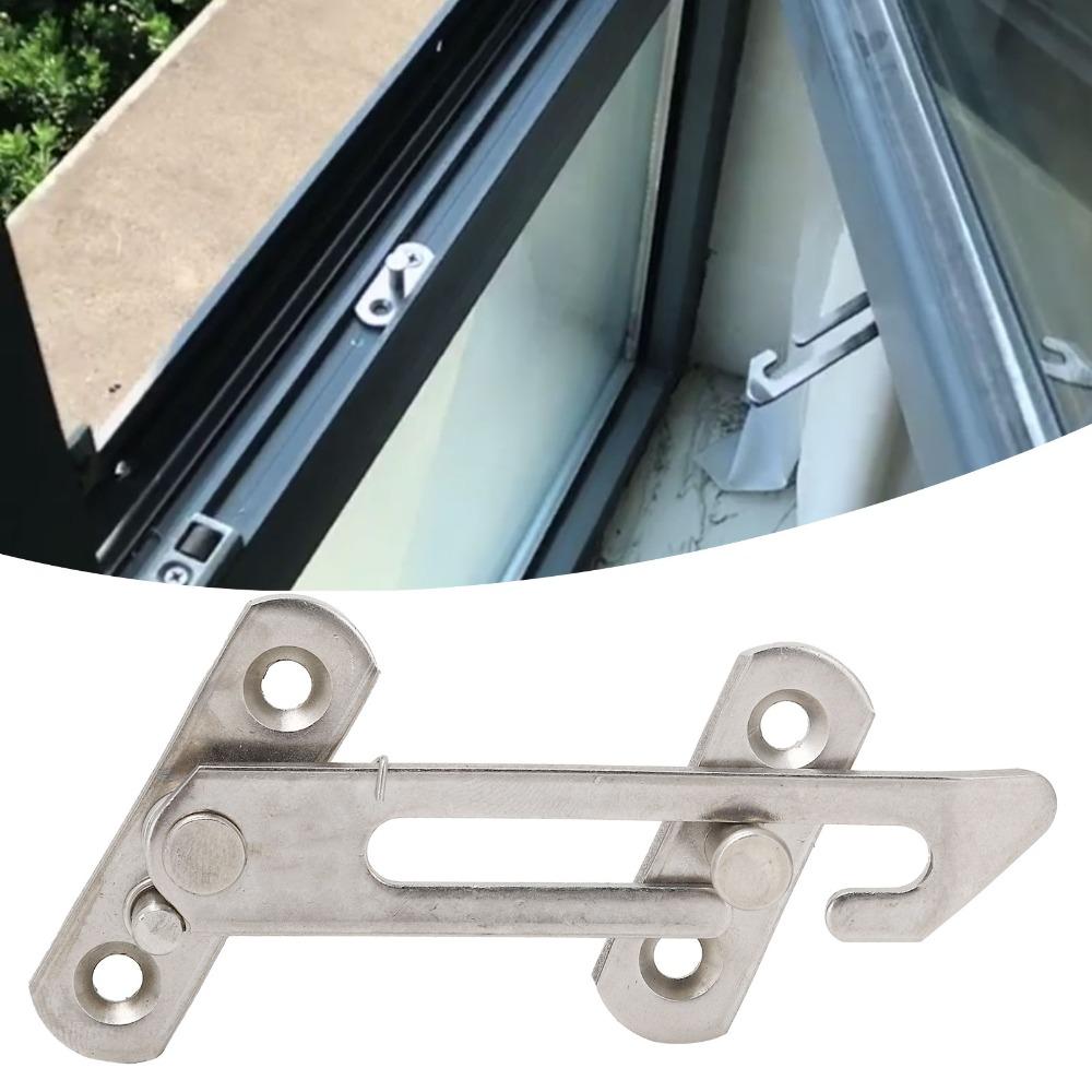 Right Mounting Safety Window Lock Adjustable Window Opening Restrictor Window Limiter  Safety