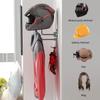 Motorcycle Helmet Rack, Wall Mount 180 Degree Rotation Helmet Holder Helmet Hanger with 2 Hooks for Coats, Caps, Hats,