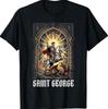 Saint George Gothic Arch Catholic T-Shirt