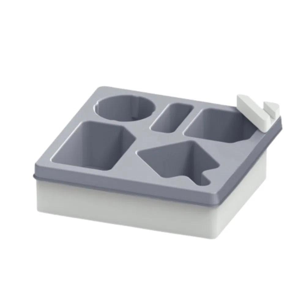 

Removable Sofa Armrest Tray Drink Storage Couch Snack Rack Sofa Organizer Tray Bed сірий