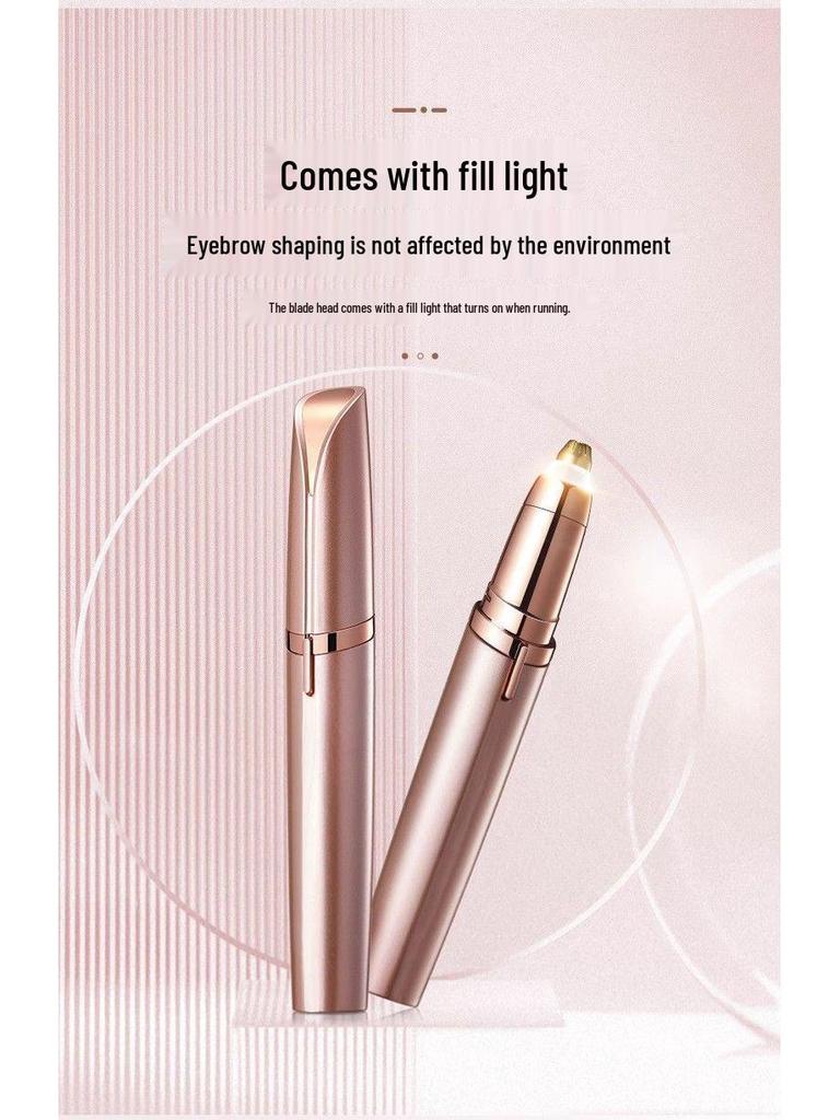 Rechargeable USB Electric Eyebrow Trimmer & Shaper for Men and Women