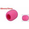 uxcell Foam Microphone Cover, Thick Sponge, 60mm Outer Diameter, Handheld Microphone Windscreen, Pink, KTV, 1 Piece
