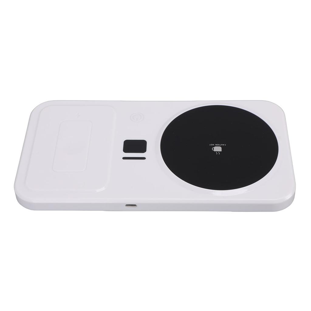 Mug Warmer with Charger 3 Heat Settings 8H Auto Shut Off Multifunctional Electric Beverage Warmer Plate