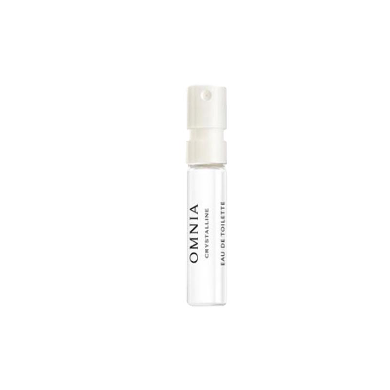 BVLGARI Crystal Collection White Crystal Perfume Sample Set Two Piece Set Eau De Toilette Floral Fruity 1.5ml*2 1.5ml