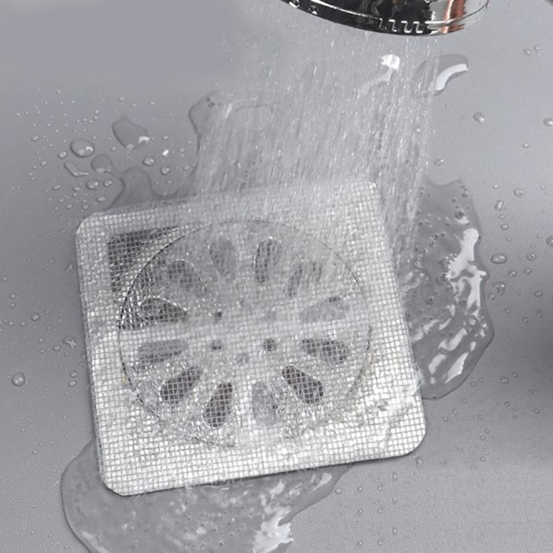 Single Use Stickers Set Convenient Hair Drain Stickers Easy To Use Stickers Set