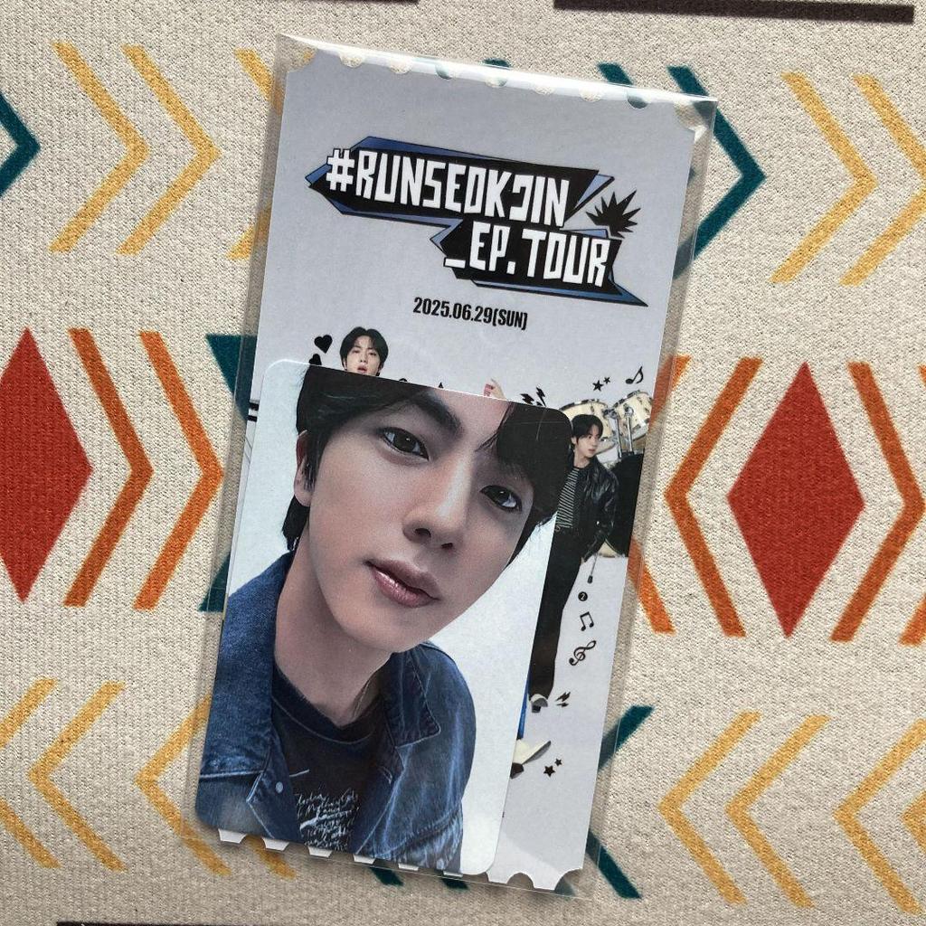 [USED] BTS 6/29 Jin RUNSEOKJIN_EP.TOUR IN GOYANG 1 Ticket