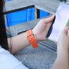 Ocean Silicone Sports Band for Apple Watch Ultra2 49mm Series 10 46mm Soft Loop Strap for Series 9 8 7 6 5 4 SE 45mm 44mm Correa