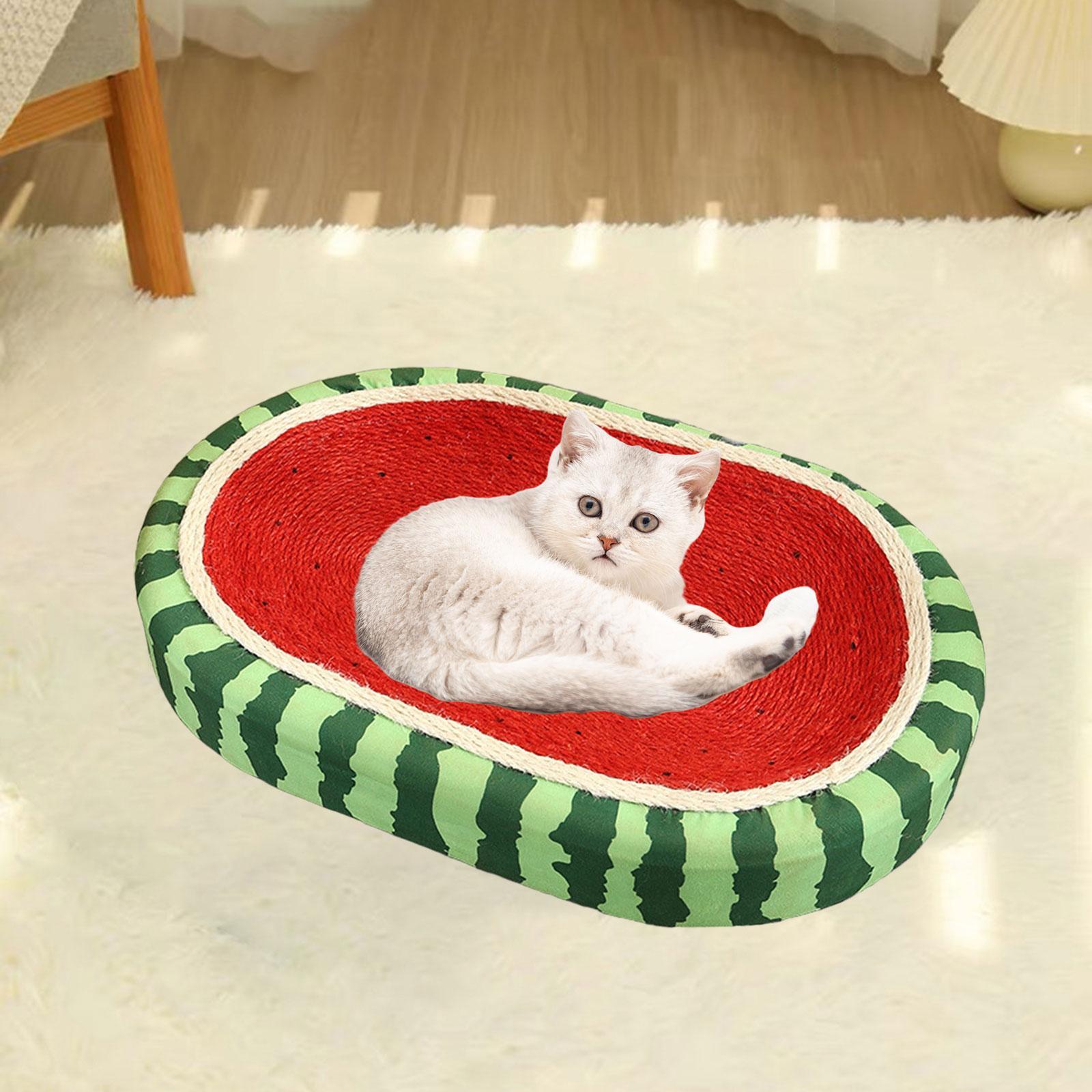 

Когтеточка для кошек из сизаля, миска для сна, гнездо для кошек, овальная миска для кошек, для котят