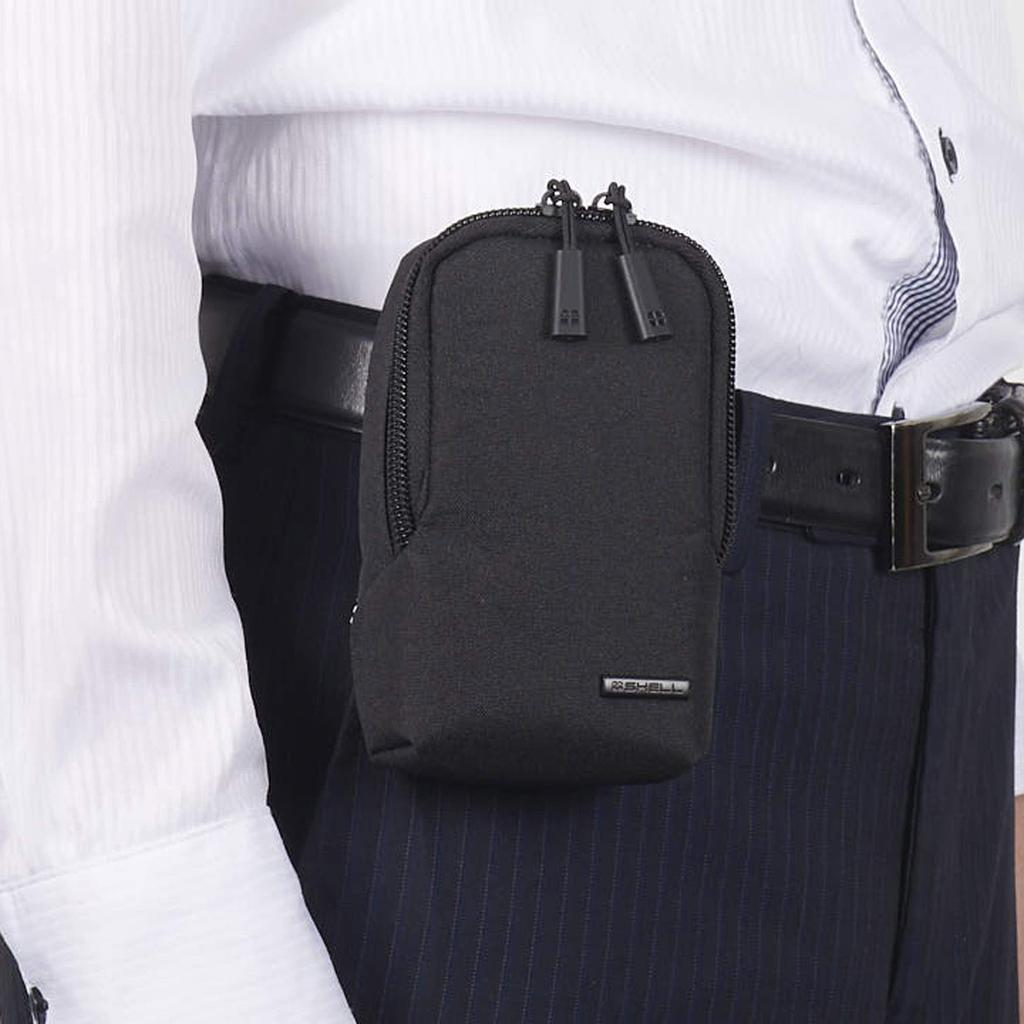 HAKUBA Camera Case Plus Shell City 04 Camera Pouch M Zipper Hook and Loop Fastener Black SP-CT04-CPMBK