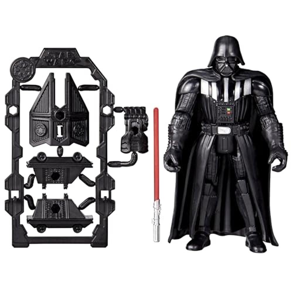 

Hasbro WARS Actionverse Darth Vader 11 cm Action Figure and Accessories, Reusable Accessory Storage Rack, Toys for Kids Ages 4 Up (Unisex) STAR