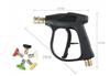 Short Trigger Gun Karcher High Pressure Washing Short Gun M22 14mm High Pressure Washer Car Wash Nozzle Quick Connect Compatible High Pressure Washing