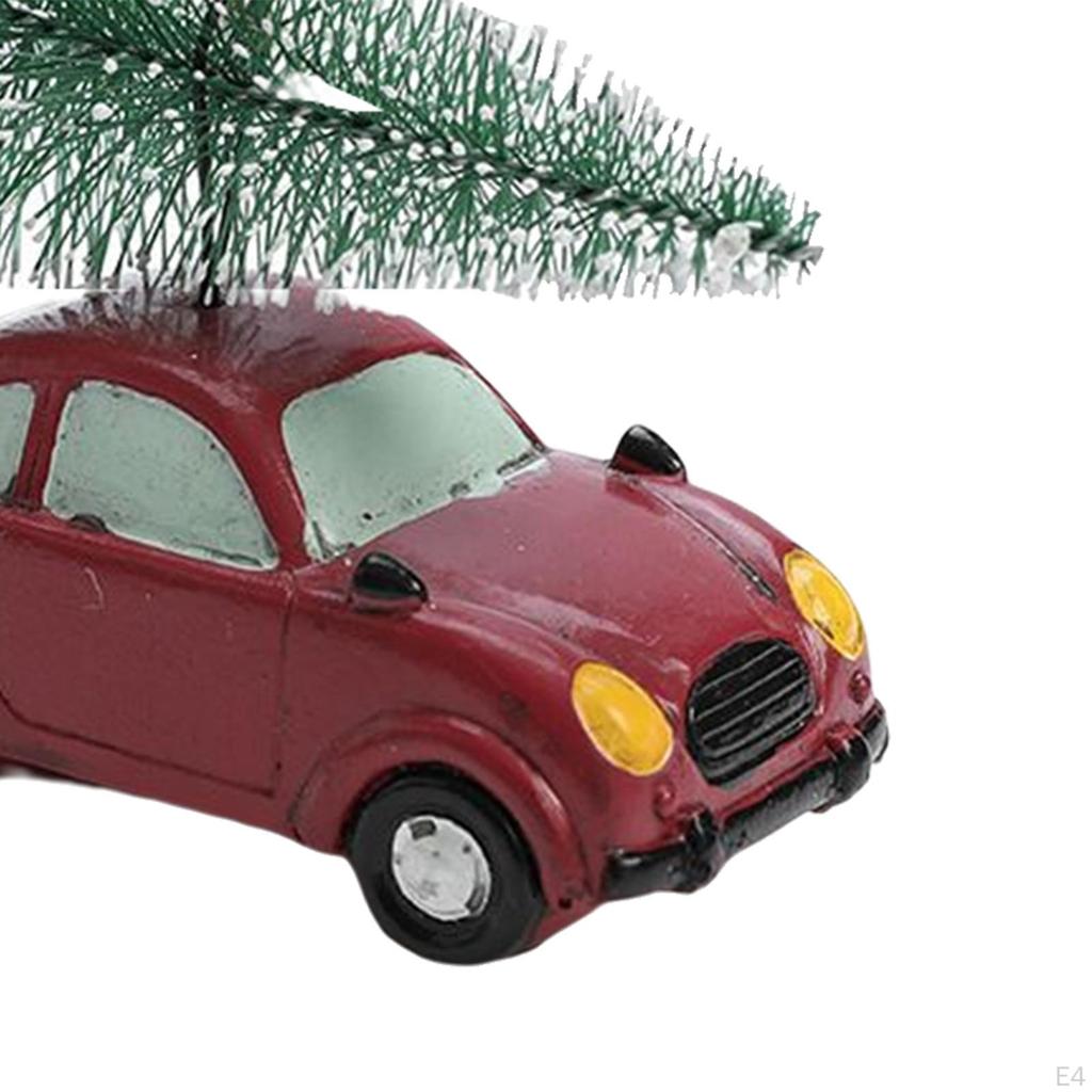 Resin Ornaments Figurines Decorations Statue Tiny Landscape ing Car Pendant for Making Decorative