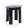 1Pc Plastic Round Stool, Shoe Changing Stool In The Living Room,  Creative, Modern and Simple In The Living Room