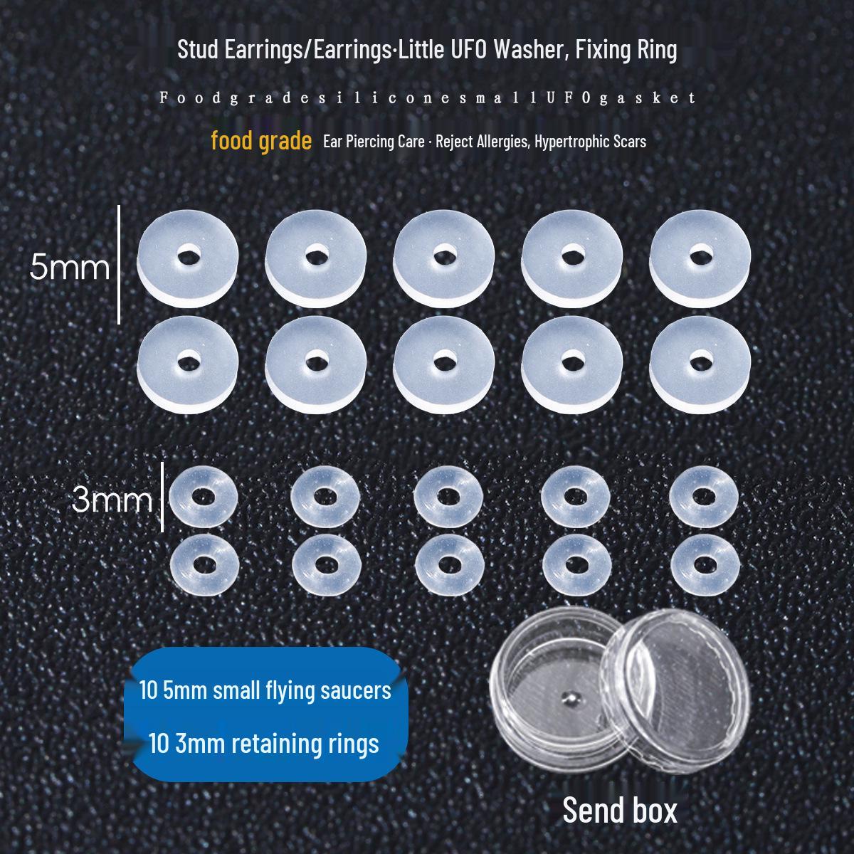 

Силиконовые антигипертрофические диски-стабилизаторы для пирсинга ушей и кольца-лабреты