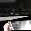 4Pcs Car Threshold Protector Transparent Decorative 3D Sticker For Tesla Model 3 Model S Model X Model Y Roadster Bonina Coil