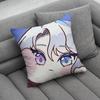 Cute Game TTrickcal Anime Pillowcase Casual Style Decoration Suitable for Home Decoration Excluding Pillow Core