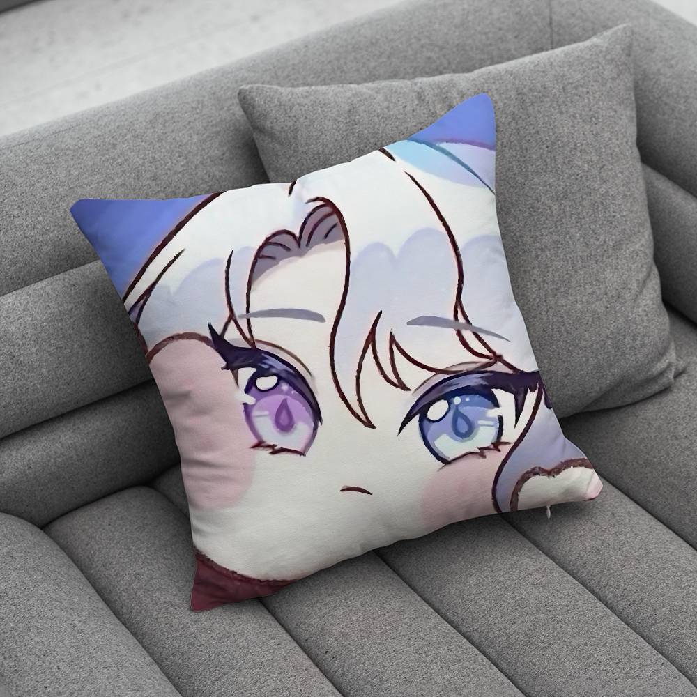 Cute Game TTrickcal Anime Pillowcase Casual Style Decoration Suitable for Home Decoration Excluding Pillow Core