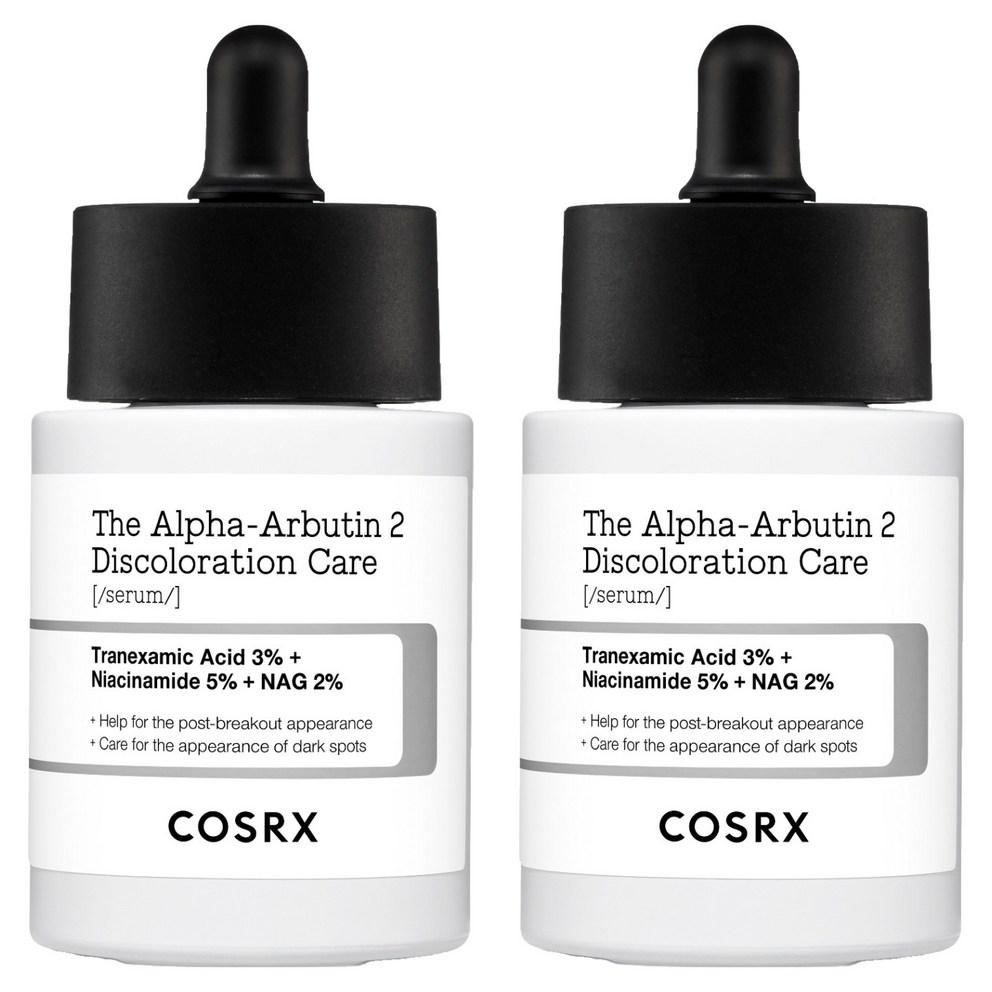 COSRX The Alpha Arbutin 2% Discoloration Care Serum, 50ml, 2EA