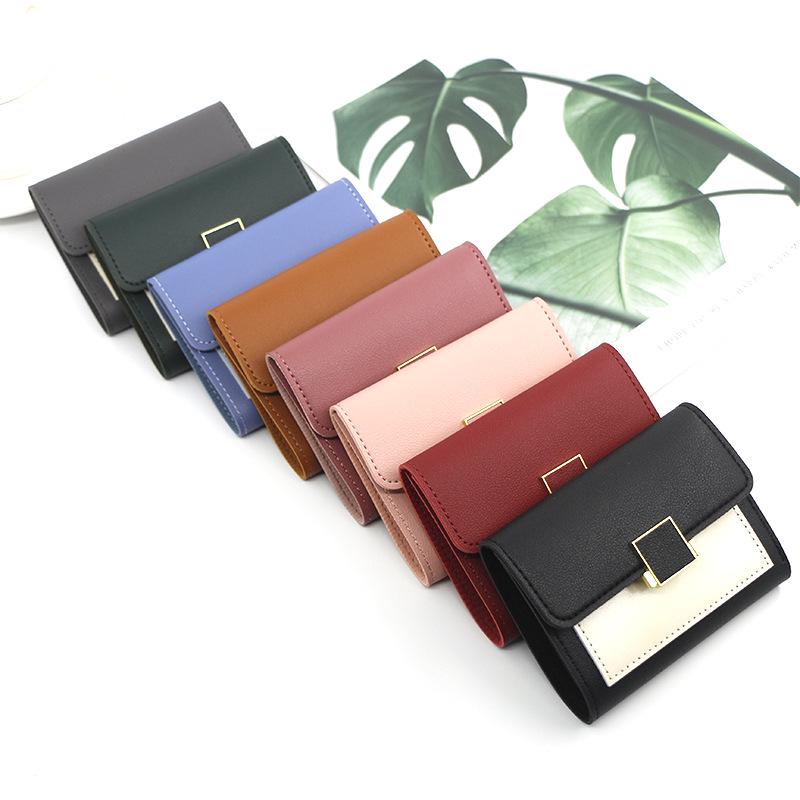 Women's Tri-fold Clutch Wallet with Card Holder and Coin Purse