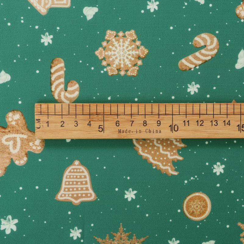 150x50cm Christmas Series Printed Fabric For Christmas Decoration, Tablecloths, Sofa Cover Handmade DIY Sewing Fabrics TJ21839