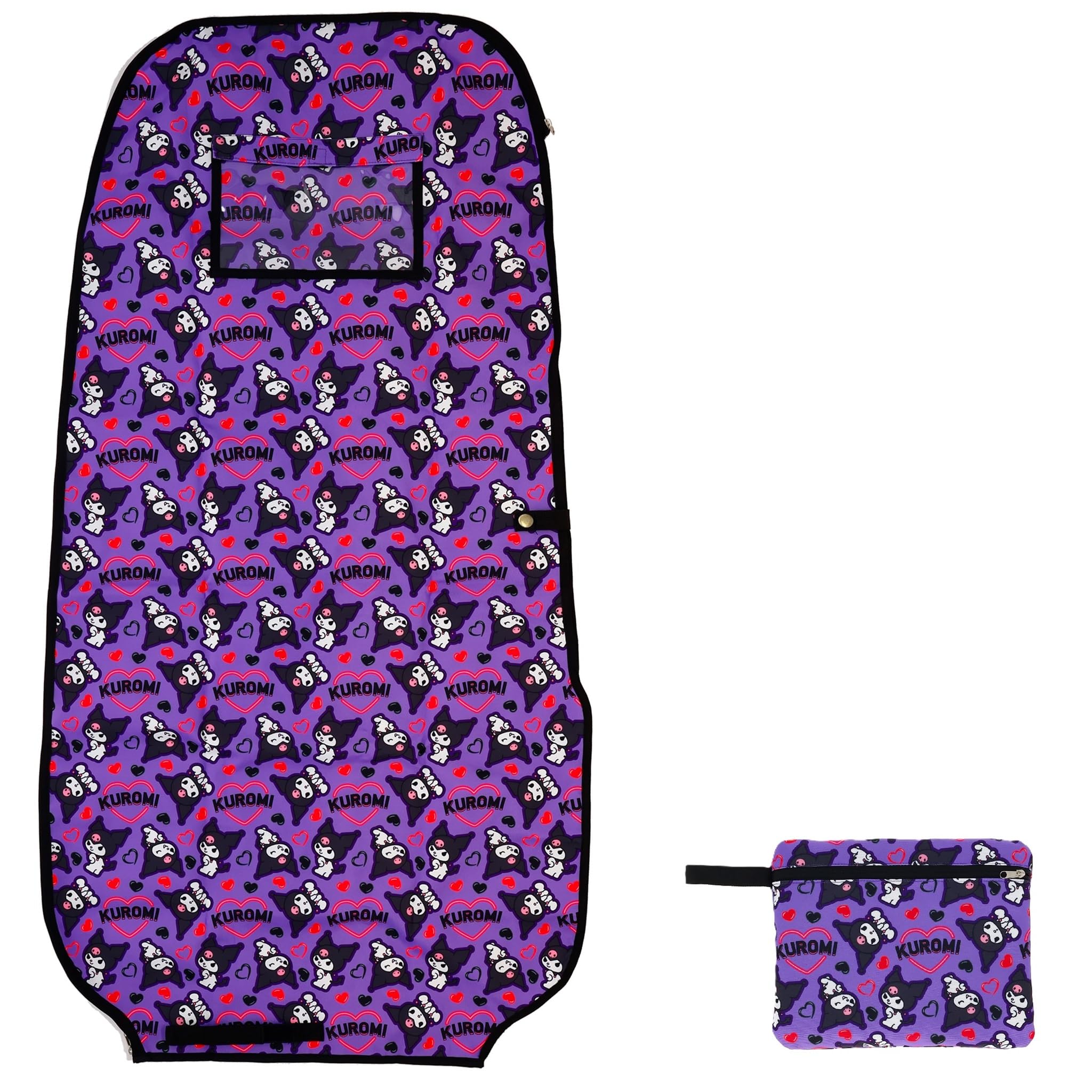 

Marushin Travel Sanrio Kuromi Cutie Folding Golf Bag 3845003300 Cover, Heart, Bag/Caddy Cover,