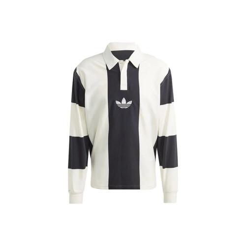 adidas originals Hack Rugby Long Sleeve Polo Shirt Men s Black M разноцветный