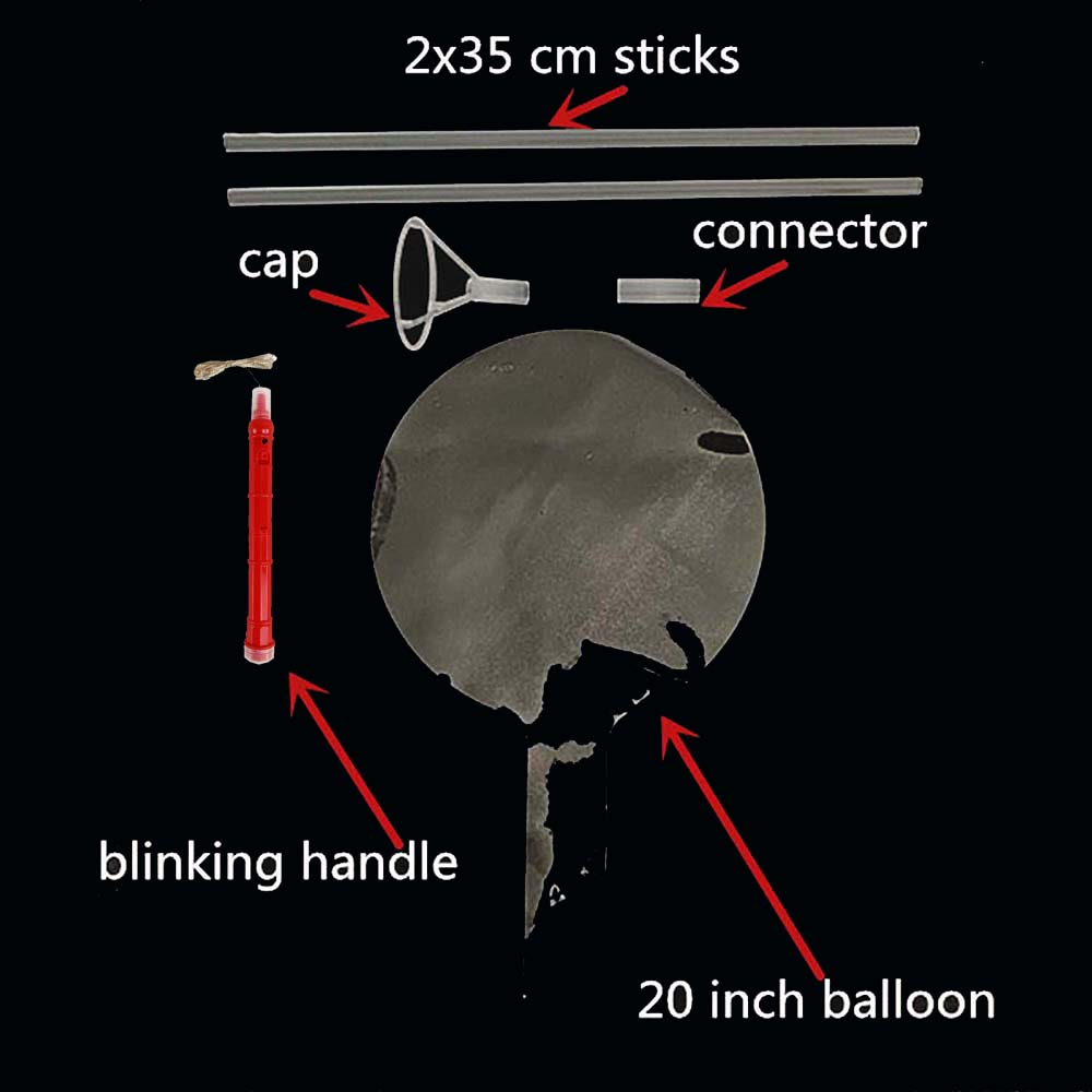 5/10/15/20Packs LED Light Up BoBo Balloons Colorful Handle 120cm Glow in the Dark Bobo Balloon Wedding Valentines Day Decoration