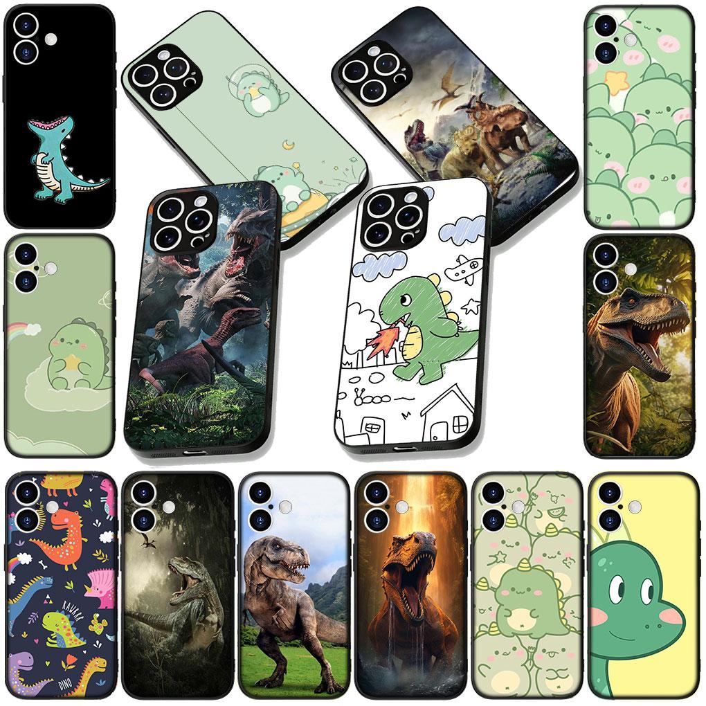Soft Cover for Xiaomi Redmi 15 9A 9C NFC 7A 9T Note 9 8 7 8T 15c A5 4G 5G Coque Phone Case Cartoon Dinosaurs