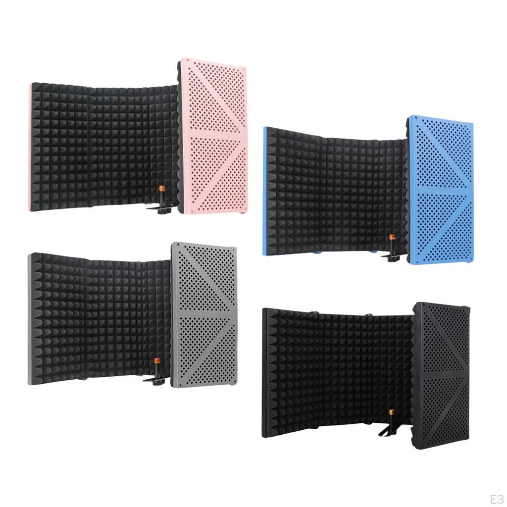 Mic Shield Studio Recording Professional Filter Vocal 5 Panel Acoustic Microphone