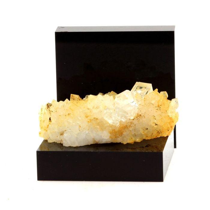 Pierres et Minéraux - A BIJOUX - Fluorite + Quartz - 109.4 ct - Multicolore - Certificat d'authenticité