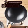 Chui Da Huang 32cm Pre-seasoned Wrought Iron Non-stick Wok