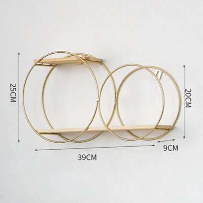 Wall-mounted Storage Rack For Home Decorations And Ornaments, No Drilling Required.