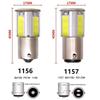 2Pcs Big Cob Led 1156 1157 Ba15S Brake Lights Bulbs 12V For Car Reverse Stop Brake Rear Lights Bulbs