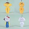 Hello Kitty Kuromi Doll Plush Keychain With Pp Cotton Filling For Girls Gift And Decor