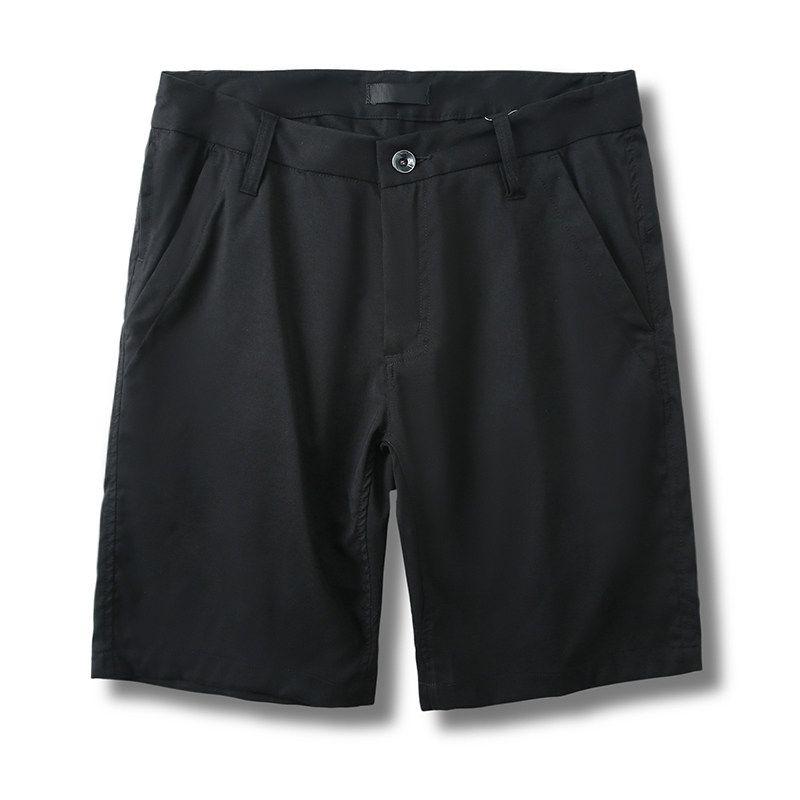 Niaojia Outdoor Ice Silk Quick-Drying Sports Shorts Men s Summer Business Fifth Pants Export Men s Pants Hiking Hiking Pants Black M
