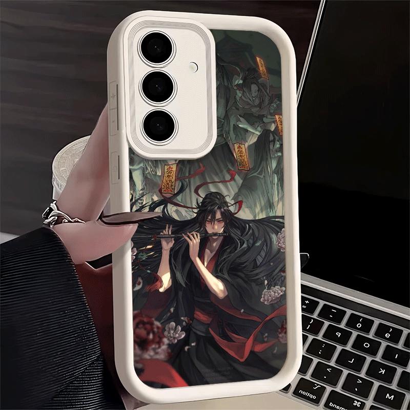 Phone Case for Samsung Galaxy A17 A16 A15 A14 A13 Mo Dao Zu Shi Anime A56 A36 A26 A55 A35 A25 A54 A34 A24 A53 A33 A23 A07 A06