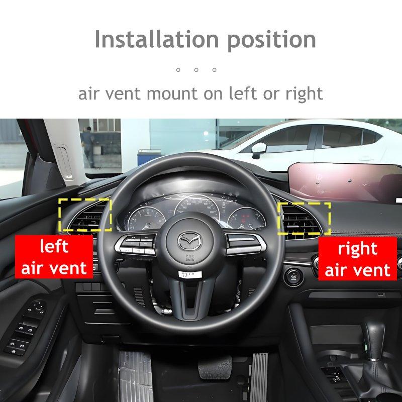 Phone Holder For Mazda 3 BP Axela 2025 2024 2023 2022 2021 2020 Mobile Support Bracket Support Car Accessories