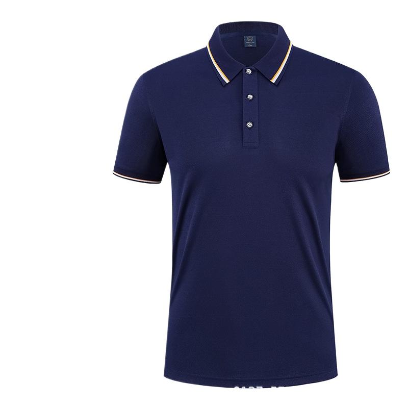 Women Summer Polo Shirt Ice Silk Short Sleeve Workwear T-shirt Ladies Training Casual Teacher's Clothing