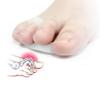 2PCS Gel Hammer Toe Crest Cushions, Corrector Crests Relieve Foot Pain, Pressure,One Loop Design Hammertoe Gel Support Pads