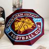West Football Club Umbrella 8-Frame for Travel, camping, Casual Lightweight Portable Umbrella, Essential for every family Holidays Gift