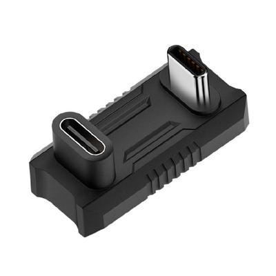 USB C zu USB C Adapter 140W Typ C Stecker auf Buchse Konvertierungsadapter 20 Gbit/s 180-Grad-Konverter für Rog Konsolen