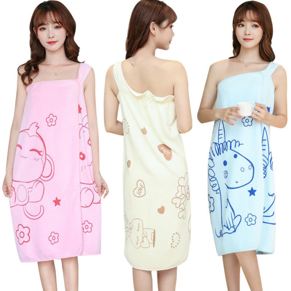 Variety Can Wear Bath Towels Women Wear More Shoulder Suspenders Bath Skirts Microfiber Beauty Salons Sweat Steam Tube Top
