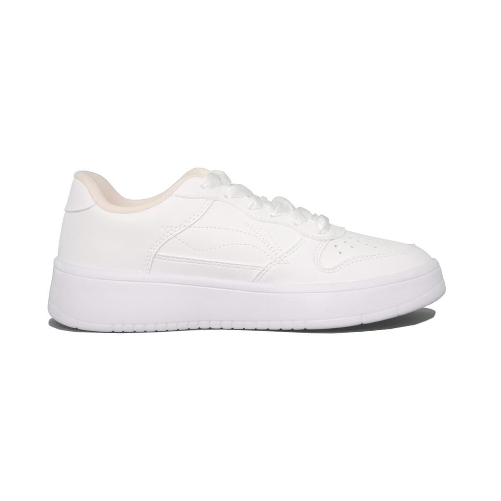 Li Ning Floating Boat Synthetic Leather Cushioning Abrasion Resistant Low top Skateboard Shoes Women's AGCS420-6(Team1828-)