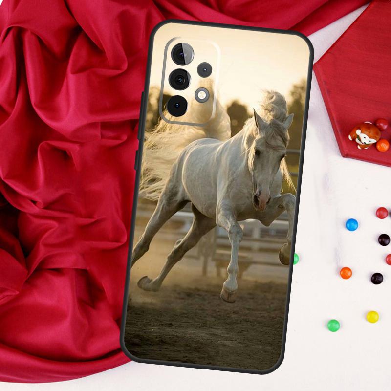 

Galloping Horse For Samsung Galaxy A52 A32 A22 A54 A14 A16 A26 A36 A56 A55 A35 A05 A06 A15 A53 A33 A13 Case Samsung A06