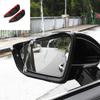 Rear Rearview Side Glass Mirror Trim Frame Rain Shield Sun Visor Shade Eyebrow For Subaru Outback 2015 2016 2017 2018 2019 2020