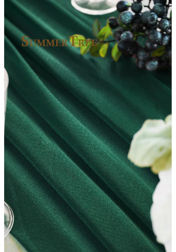 6M / 10M Wedding Arch Draping Elegant Sheer Drapery Fabric Party Backdrop Curtain Home Decor Ceremony Decoration Supplies