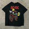 Vintage Style ACDC High Voltage Tour  Reprint Graphic Unisex S-4XL Unisex T-Shirt