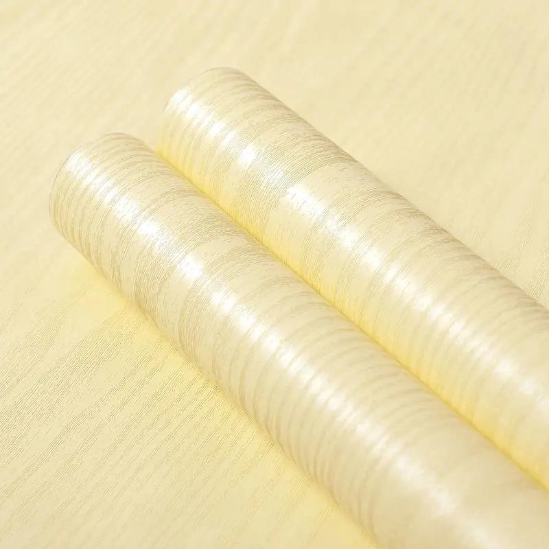 40cm Wood Grain Wall Sticker Wallpaper Self Adhesive DIY Wall Stickers Peel Waterproof Furniture Cabinet Renovation Sticker